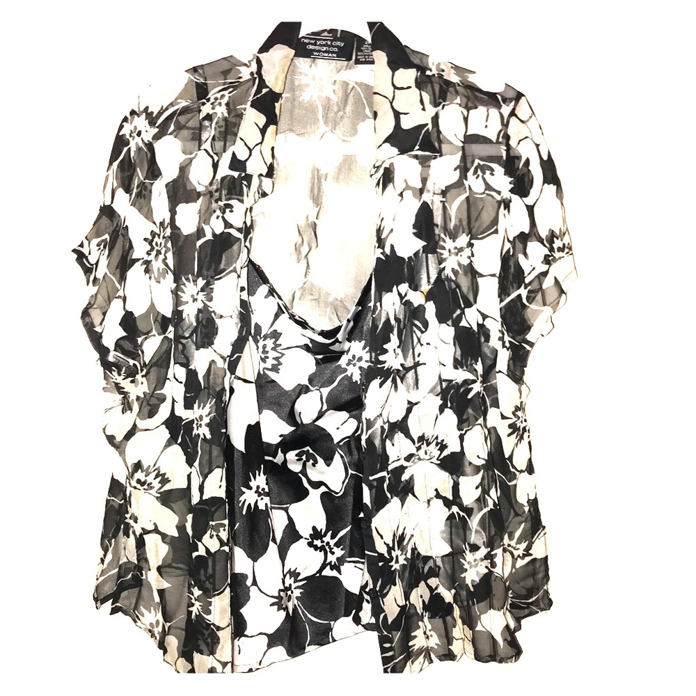 NY CITY BLOUSE 2 pieces
